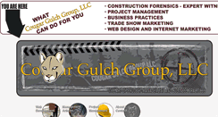 Desktop Screenshot of cougargulch.com